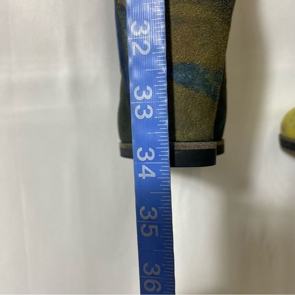 UGG X CLAIRE TABOURET FLUFF WEDGE BOOT WITH RARE BLUE LINING SZ 7 - Picture 15 of 15